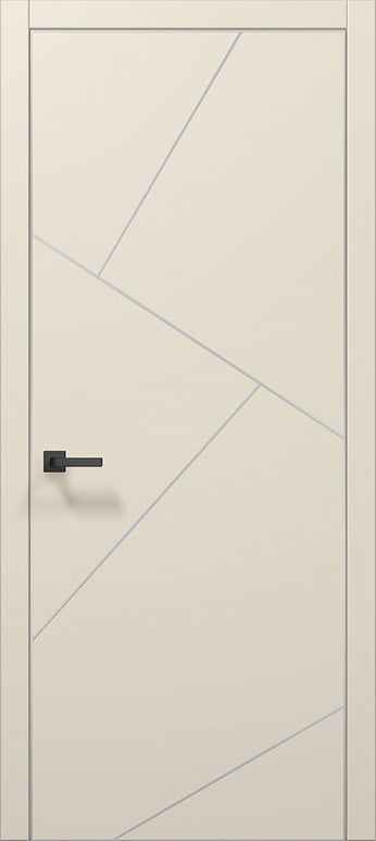 Ușă interior PL 15 – Design geometric avangardist, stil arhitectural urban / Plato - Carlo Porte www.olivy.ro