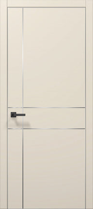 Ușă de interior PL 30 – Design geometric modern cu linii fine / Plato - Carlo Porte www.olivy.ro