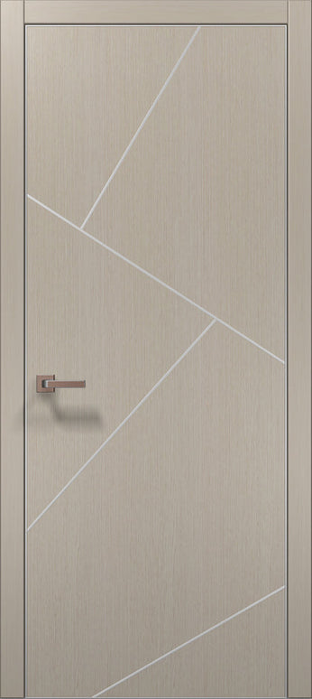 Ușă interior PL 15 – Design geometric avangardist, stil arhitectural urban / Plato - Carlo Porte www.olivy.ro