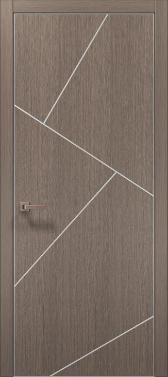 Ușă interior PL 15 – Design geometric avangardist, stil arhitectural urban / Plato - Carlo Porte www.olivy.ro
