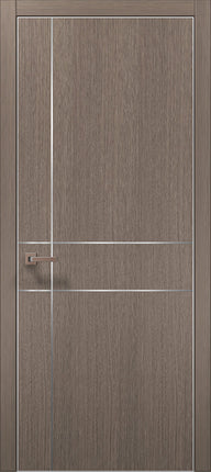Ușă de interior PL 30 – Design geometric modern cu linii fine / Plato - Carlo Porte www.olivy.ro