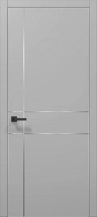 Ușă de interior PL 30 – Design geometric modern cu linii fine / Plato - Carlo Porte www.olivy.ro