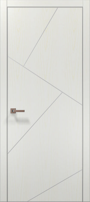 Ușă interior PL 15 – Design geometric avangardist, stil arhitectural urban / Plato - Carlo Porte www.olivy.ro