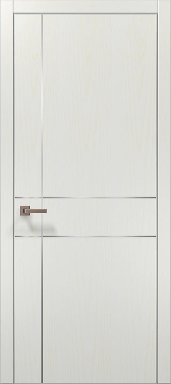 Ușă de interior PL 30 – Design geometric modern cu linii fine / Plato - Carlo Porte www.olivy.ro