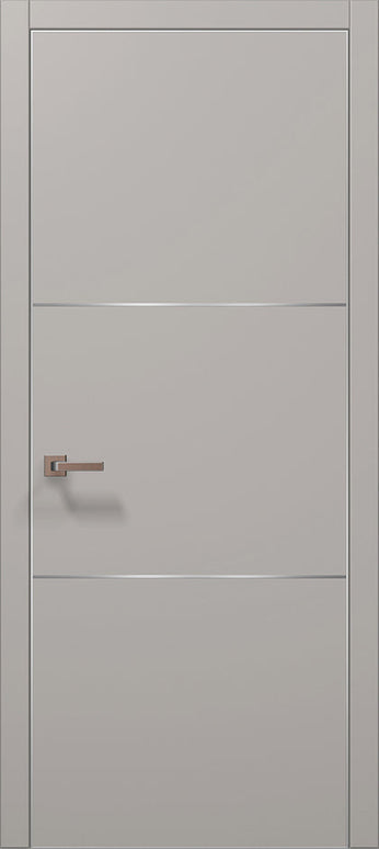Ușă interior PL 23 – Design modern cu linii orizontale / Plato - Carlo Porte www.olivy.ro