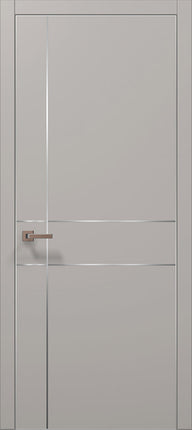 Ușă de interior PL 30 – Design geometric modern cu linii fine / Plato - Carlo Porte www.olivy.ro
