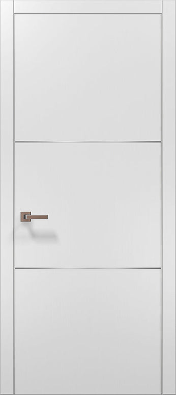 Ușă interior PL 23 – Design modern cu linii orizontale / Plato - Carlo Porte www.olivy.ro