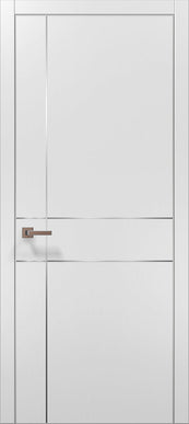 Ușă de interior PL 30 – Design geometric modern cu linii fine / Plato - Carlo Porte www.olivy.ro