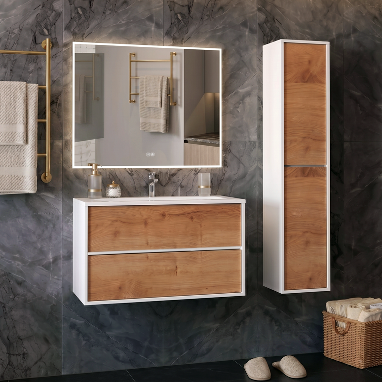 Mobilier de baie suspendat ScandiSPA, Seville