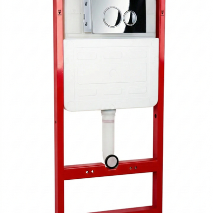 Rezervor WC Încastrat cu Cadru Metalic – Sistem Compact & Silențios C18-1 604