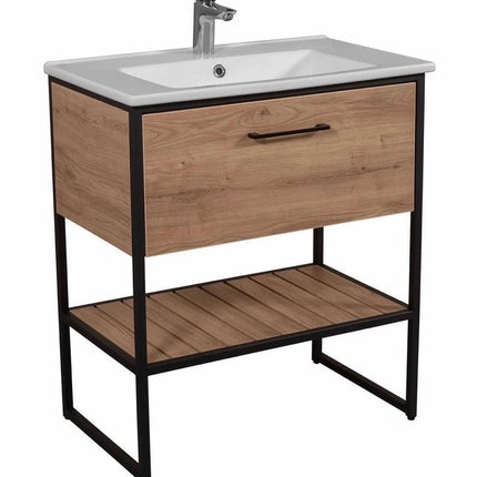 Mobilier baie pe pardoseală Loft Scandi Seville – Design Nordic