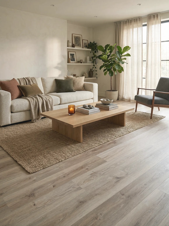Parchet SPC Sand Oak 430 – 1220x183x6,5 mm