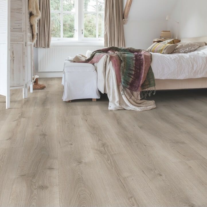 Parchet laminat Quick Step Majestic 9,5 mm 3552 Stejar Desert gri slefuit