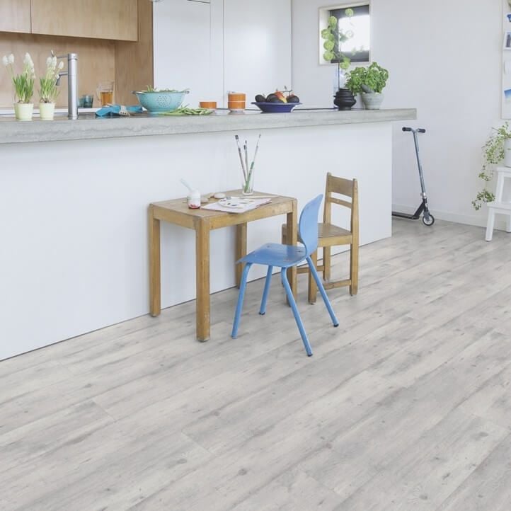 Parchet laminat Quick Step Impressive Ultra 12 mm 1861 Stejar lemn gri deschis ciment