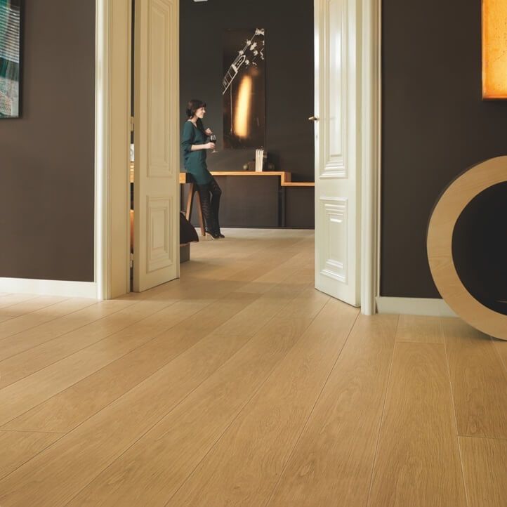 Parchet laminat Quick Step Largo 9,5 mm 1284 Stejar lacuit nature