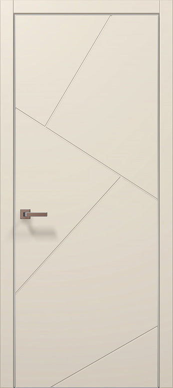 Ușă de interior ST-05 – Eleganță Geometrică cu 5 Panouri Clasice / Style - Carlo Porte www.olivy.ro