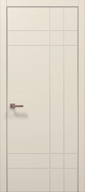 Ușă de Interior ST 19 – design minimalist cu linii gravate / Style - Carlo Porte www.olivy.ro