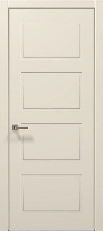 Ușă de Interior ST-24 cu 4 panouri gravate , stil clasic modern / Style - Carlo Porte www.olivy.ro