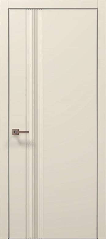 Ușă de Interior  ST-34 moderna , design vertical asimetric / Style - Carlo Porte www.olivy.ro