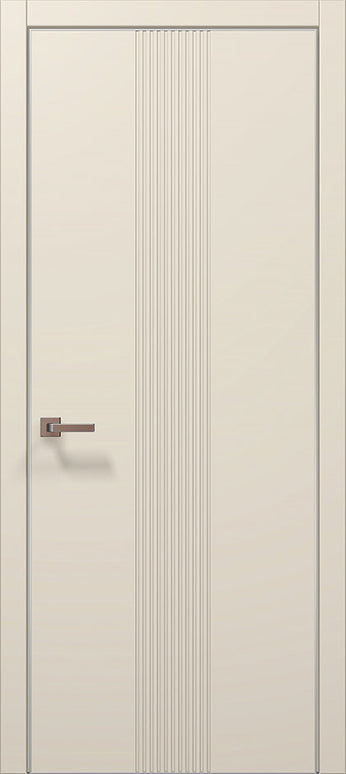 Ușă de Interior ST-35 cu frezare verticală centrală Style - Carlo Porte www.olivy.ro