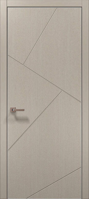 Ușă de interior ST-05 – Eleganță Geometrică cu 5 Panouri Clasice / Style - Carlo Porte www.olivy.ro