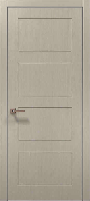 Ușă de Interior ST-32 cu 4 panouri și  design arhitectural echilibrat / Style - Carlo Porte www.olivy.ro