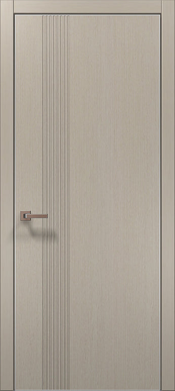 Ușă de Interior  ST-34 moderna , design vertical asimetric / Style - Carlo Porte www.olivy.ro