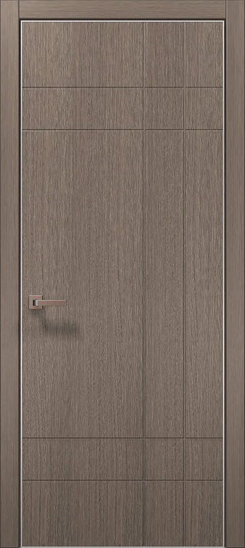 Ușă de Interior ST 19 – design minimalist cu linii gravate / Style - Carlo Porte www.olivy.ro