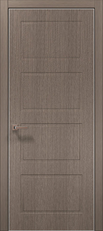 Ușă de Interior ST-24 cu 4 panouri gravate , stil clasic modern / Style - Carlo Porte www.olivy.ro