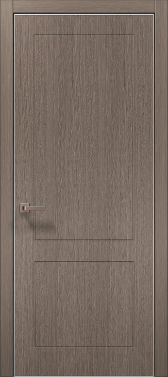 Ușă de Interior ST-30 cu două panouri gravate ,design echilibrat / Style - Carlo Porte www.olivy.ro