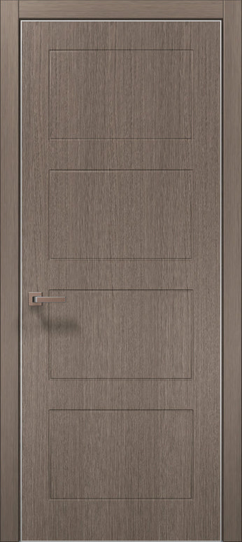Ușă de Interior ST-32 cu 4 panouri și  design arhitectural echilibrat / Style - Carlo Porte www.olivy.ro