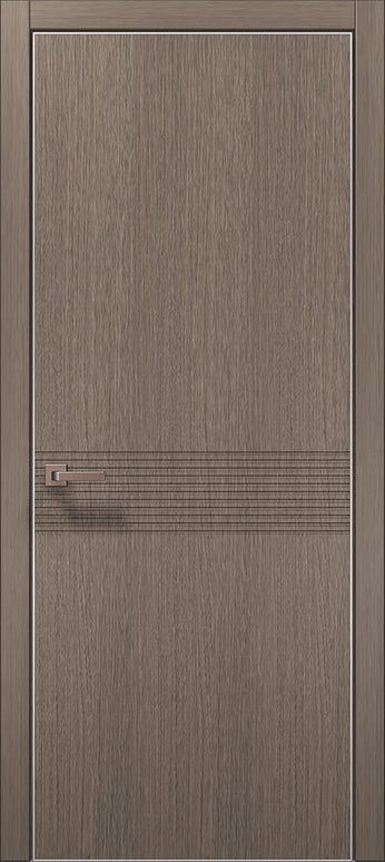 Ușă de Interior ST-33 cu frezare orizontală modernă  / Style - Carlo Porte www.olivy.ro