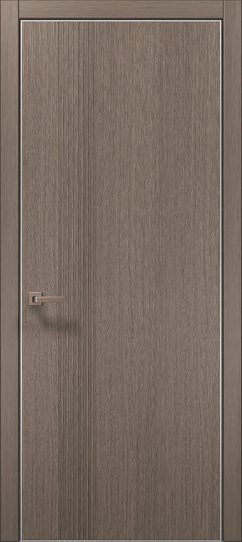 Ușă de Interior  ST-34 moderna , design vertical asimetric / Style - Carlo Porte www.olivy.ro