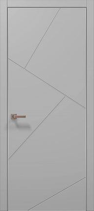 Ușă de interior ST-05 – Eleganță Geometrică cu 5 Panouri Clasice / Style - Carlo Porte www.olivy.ro