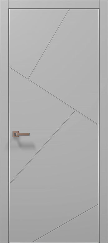 Ușă de interior ST-05 – Eleganță Geometrică cu 5 Panouri Clasice / Style - Carlo Porte www.olivy.ro
