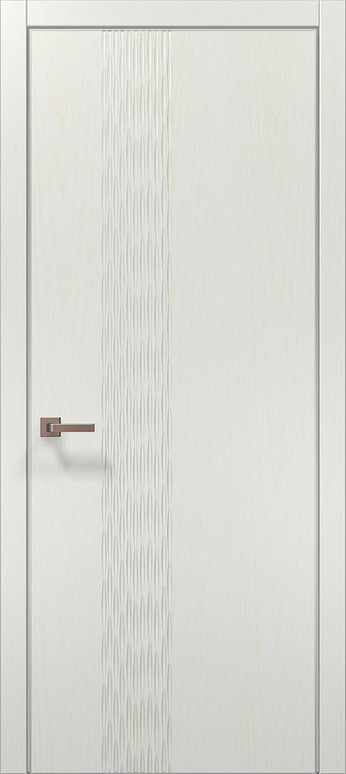 Ușă interior design sculptat ST-12 –  model 3D vertical / Style - Carlo Porte www.olivy.ro