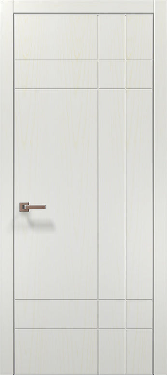Ușă de Interior ST 19 – design minimalist cu linii gravate / Style - Carlo Porte www.olivy.ro