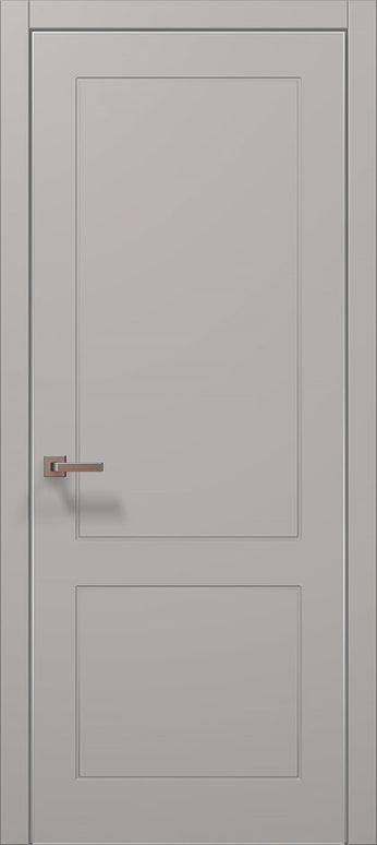 Ușă de Interior ST-30 cu două panouri gravate ,design echilibrat / Style - Carlo Porte www.olivy.ro
