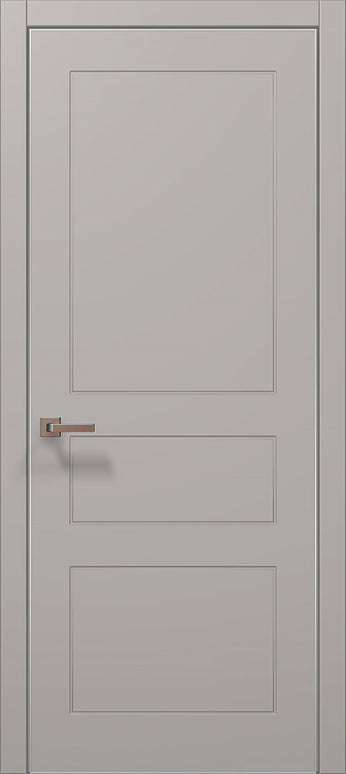 Ușă de Interior ST-31 cu 3 panouri gravate  și design clasic reinterpretat / Style - Carlo Porte www.olivy.ro