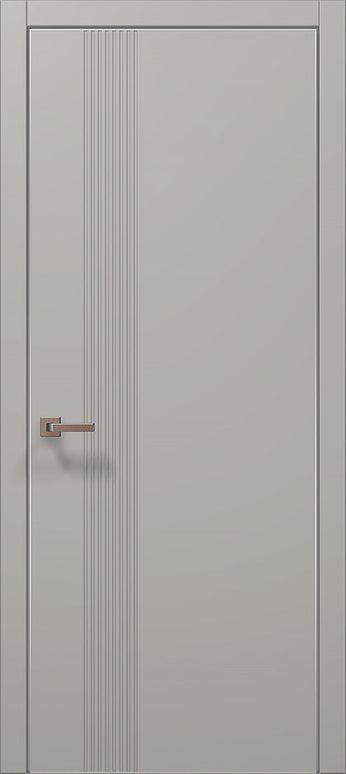 Ușă de Interior  ST-34 moderna , design vertical asimetric / Style - Carlo Porte www.olivy.ro