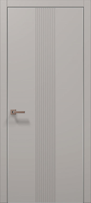 Ușă de Interior ST-35 cu frezare verticală centrală Style - Carlo Porte www.olivy.ro