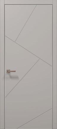 Ușă de interior ST-05 – Eleganță Geometrică cu 5 Panouri Clasice / Style - Carlo Porte www.olivy.ro