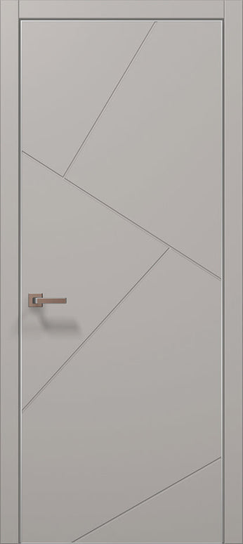 Ușă de interior ST-05 – Eleganță Geometrică cu 5 Panouri Clasice / Style - Carlo Porte www.olivy.ro