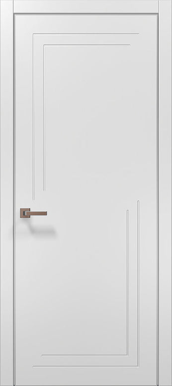 Ușă interior ST-17 – Design elegant cu linii decorative sculptate / Style - Carlo Porte www.olivy.ro