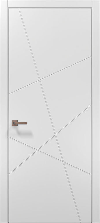 Ușă de Interior ST 20 , design vertical minimalist  / Style - Carlo Porte www.olivy.ro