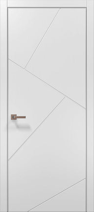 Ușă de interior ST-05 – Eleganță Geometrică cu 5 Panouri Clasice / Style - Carlo Porte www.olivy.ro