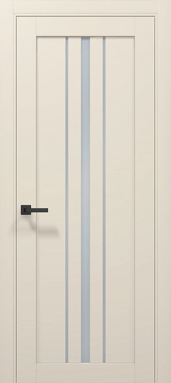 Ușă T03 Alb Mat sau Negru Mat – Design Vertical Triple Line - Tetra /Carlo Porte www.olivy.ro