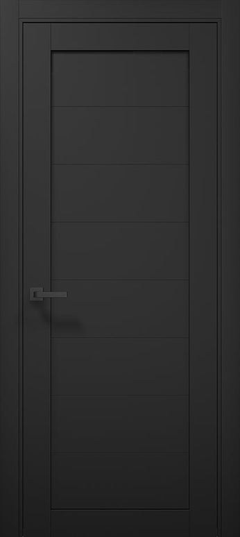 Ușă T04 Alb Mat – Design Orizontal Minimalist - Tetra / Carlo Porte www.olivy.ro