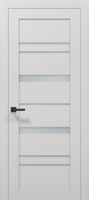 Ușă T05 Gri Mat – Design Tehnic cu Linii Orizontale - Tetra/Carlo Porte www.olivy.ro