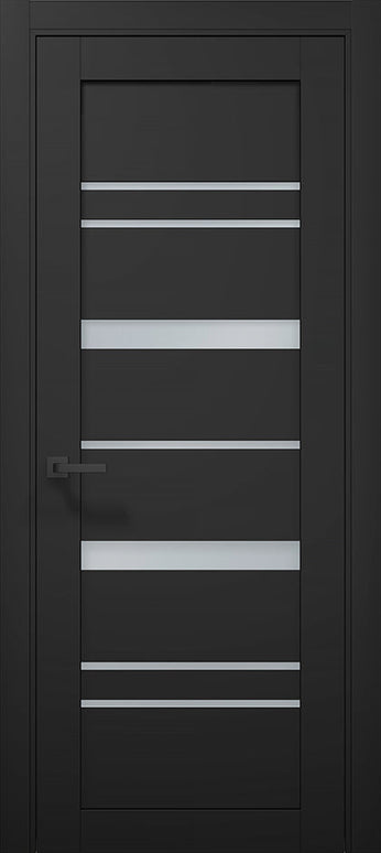 Ușă T05 Gri Mat – Design Tehnic cu Linii Orizontale - Tetra/Carlo Porte www.olivy.ro